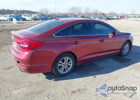 2016 Hyundai Sonata Se z USA, uszkodzony, nr VIN 5NPE24AF4GH318677